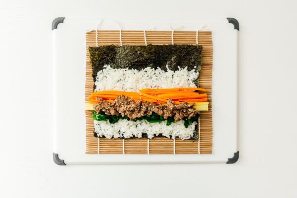 making kimbap | www.iamafoodblog.com